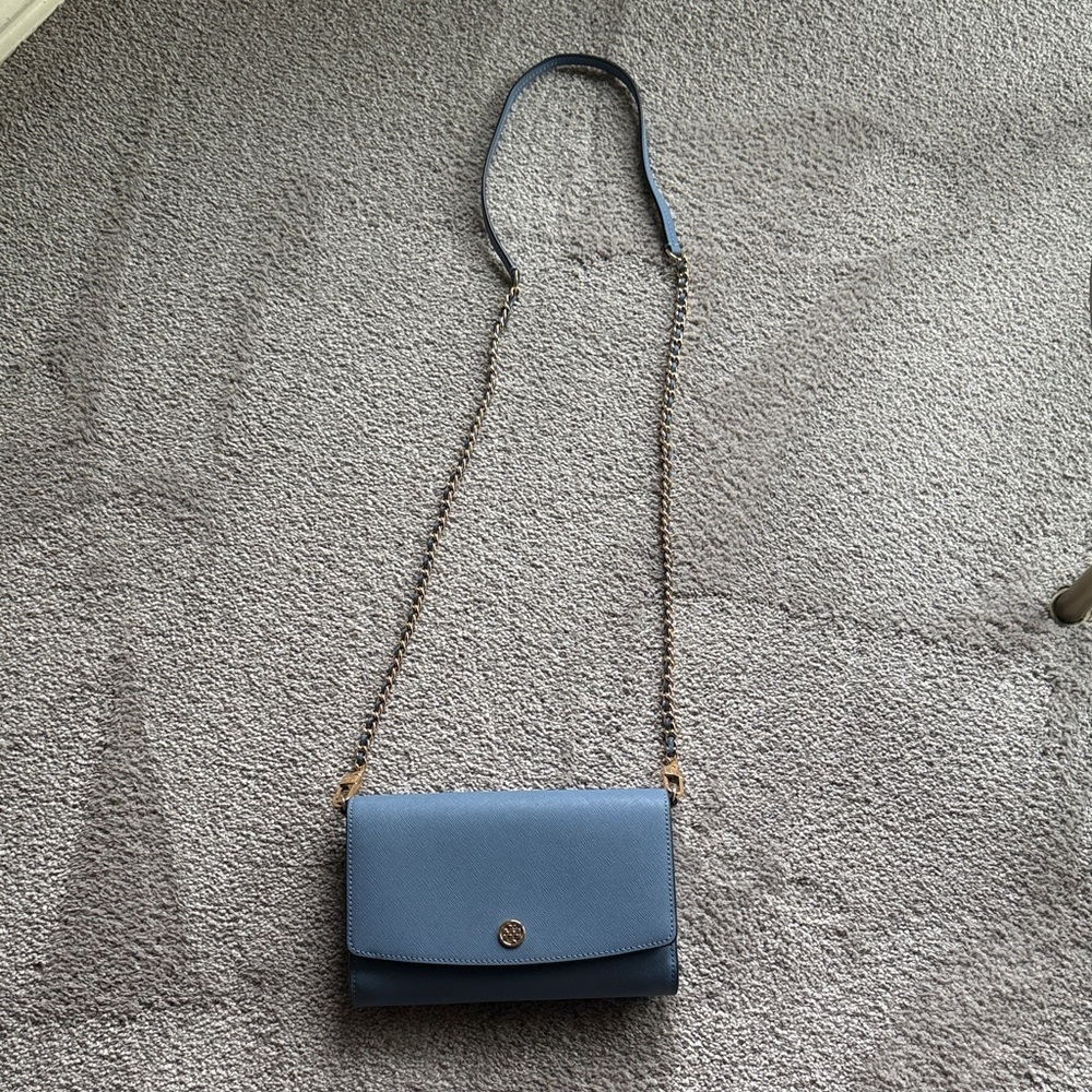 Tory Burch Blue Crossbody Bag